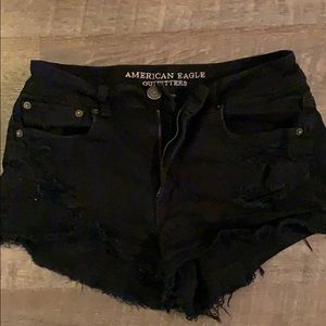 American Eagle Women’s Distressed Stretch Shorts